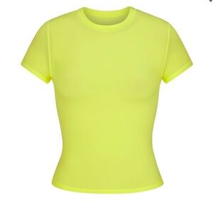 Skims highlighter yellow fits everybody t shirt